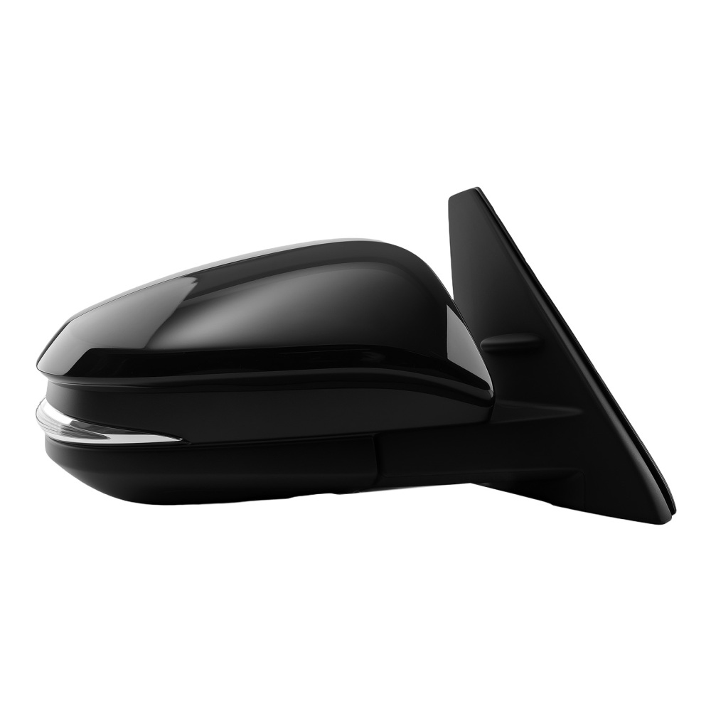 Right Heated Mirror Signal Light compatible for Toyota 4Runner Limited 2014-2018 Black