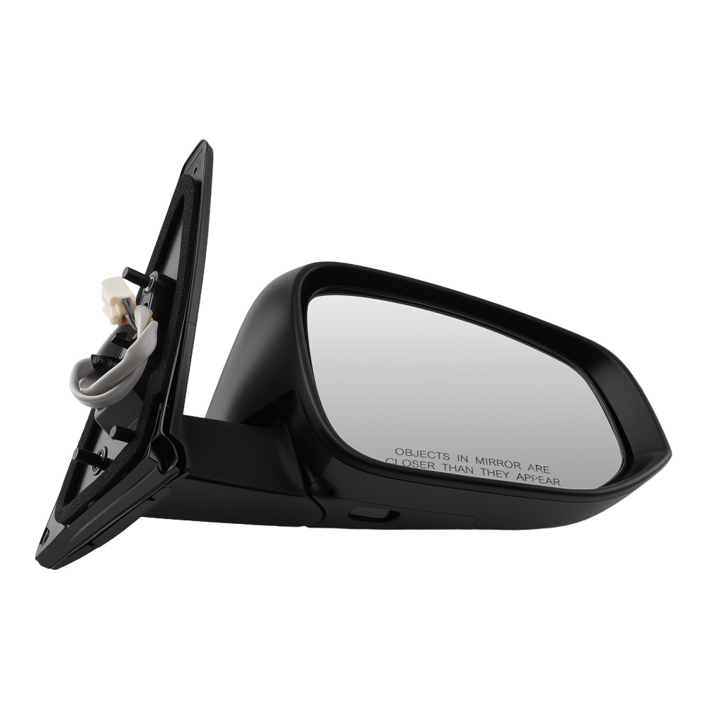 Right Heated Mirror Signal Light compatible for Toyota 4Runner Limited 2014-2018 Black