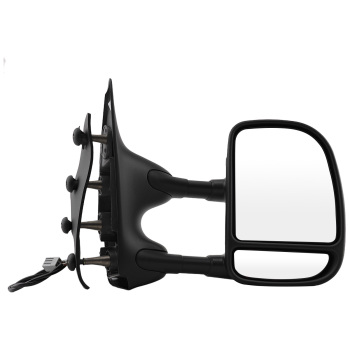 Passenger Rear View Mirror compatible for Ford E150 E250 E350 FO1321329 Black