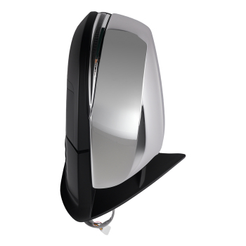 Chrome Heated Mirror compatible for Toyota Tacoma 2016-2023 Power Signal Extendable 2Pc