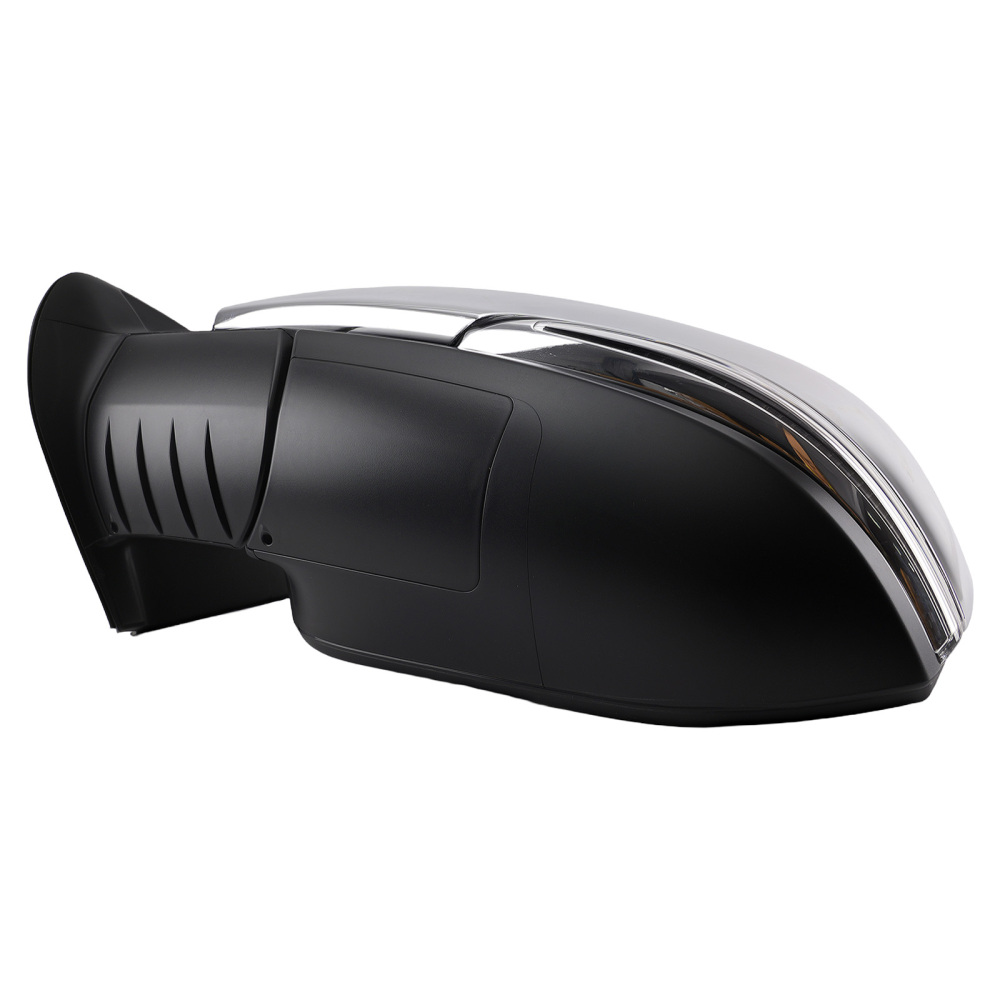 Chrome Heated Mirror compatible for Toyota Tacoma 2016-2023 Power Signal Extendable 2Pc