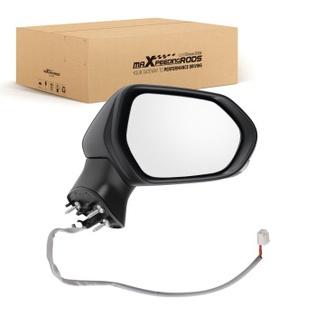 Passenger Rear View Mirror compatible for Toyota Camry 2018-2024 Heated Signal Convex