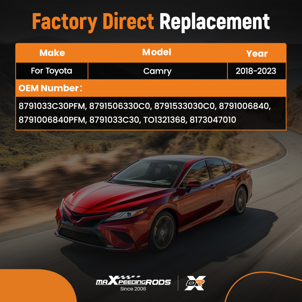 Blind Spot Right Mirror compatible for Toyota Camry 2018-2023 Heated 8173047010