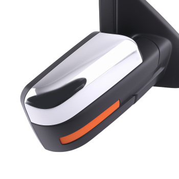 Chrome Heated Side Mirror Right compatible for Ford F150 2004-2014 Power FO1321369