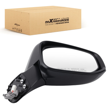 Passenger Mirror compatible for Toyota RAV4 2019-2024 8791042E31 Textured Black