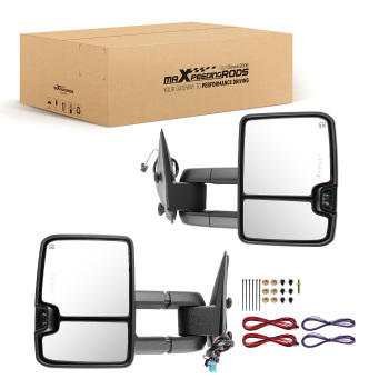 Heated Side Mirror compatible for Chevy Silverado 2003-2007 GM1320411 GM1321411