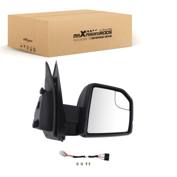 Heated Power Right Side Mirror compatible for Ford F-150 Lariat 2015-18 Turn Signal
