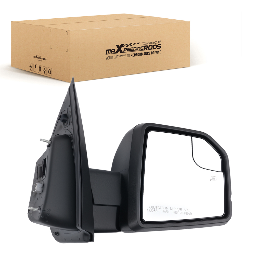 Right Heated Mirror compatible for Ford F-150 2015-2020 JL3Z17682CA Power Adjust Black
