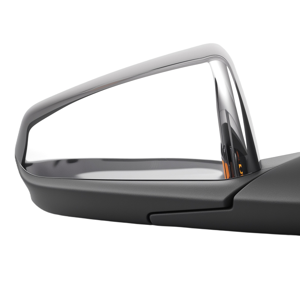 Passenger Power Heated Mirror Chrome compatible for GMC Terrain compatible for Denali 2018-2023