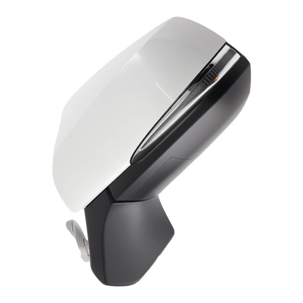 Left Power Mirror Heated compatible for Toyota RAV4 2019-2022 TO1320384 compatible for White