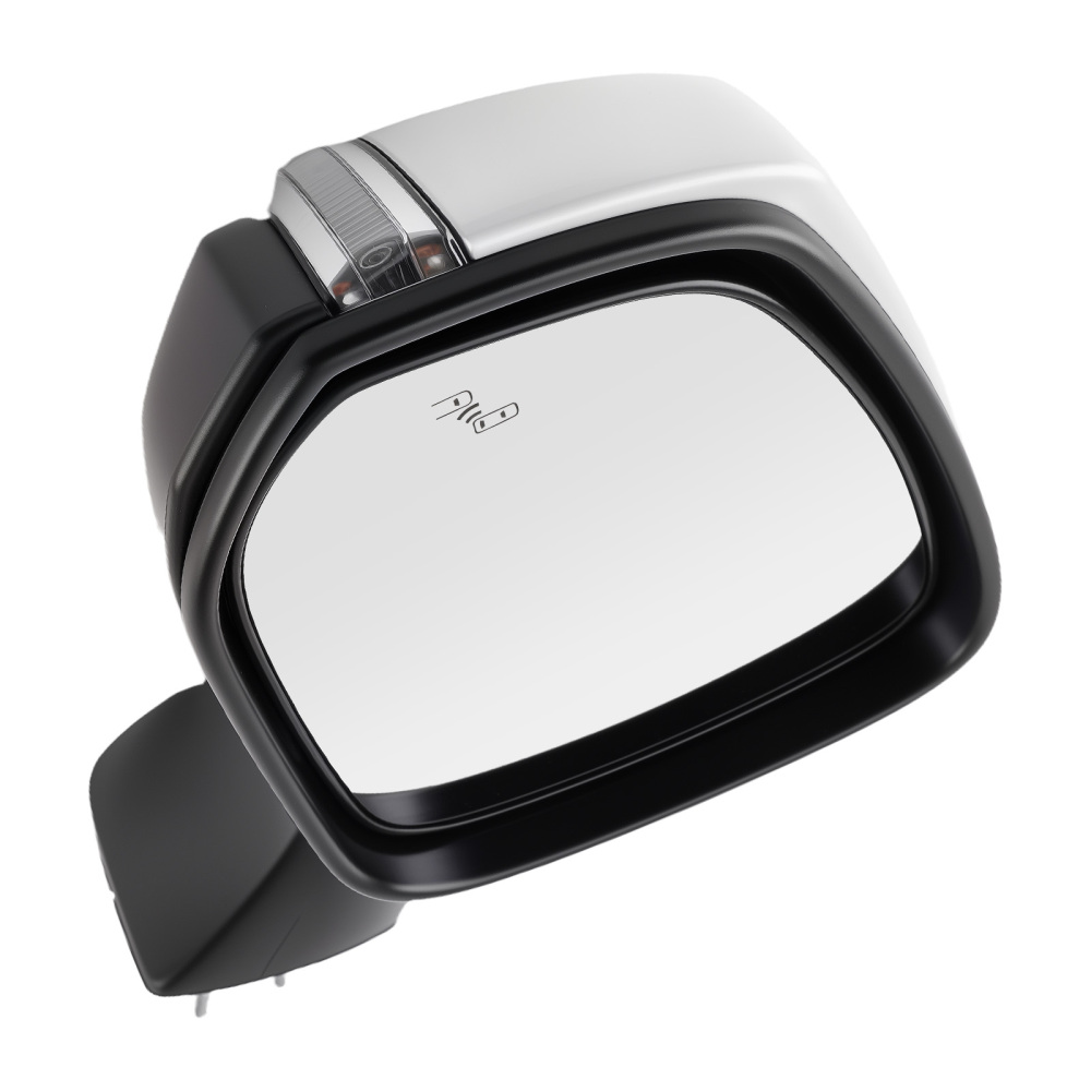 Left Power Mirror Heated compatible for Toyota RAV4 2019-2022 TO1320384 compatible for White