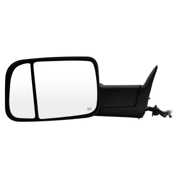 Black Heated Side Mirror compatible for Dodge Ram 1500 1998-2001 Power Adjustable Pair