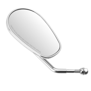 Aluminum Chrome Mirrors compatible for Harley Davidson Dyna Softail Models 1988-2016