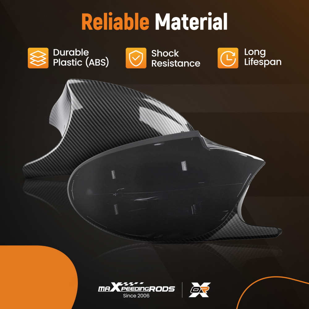 Wing Mirror Cover Caps Pair compatible for BMW E90 E91 E92 E93 Pre-LCI 05-09 51167135097