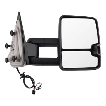 Rear View Mirror compatible for Chevy Silverado 1500 2014-2018 Power Heated Dual Glass