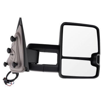 Heated Power Mirror compatible for GMC Sierra 2500HD 3500HD 2014-2019 LED Tow YH-3351