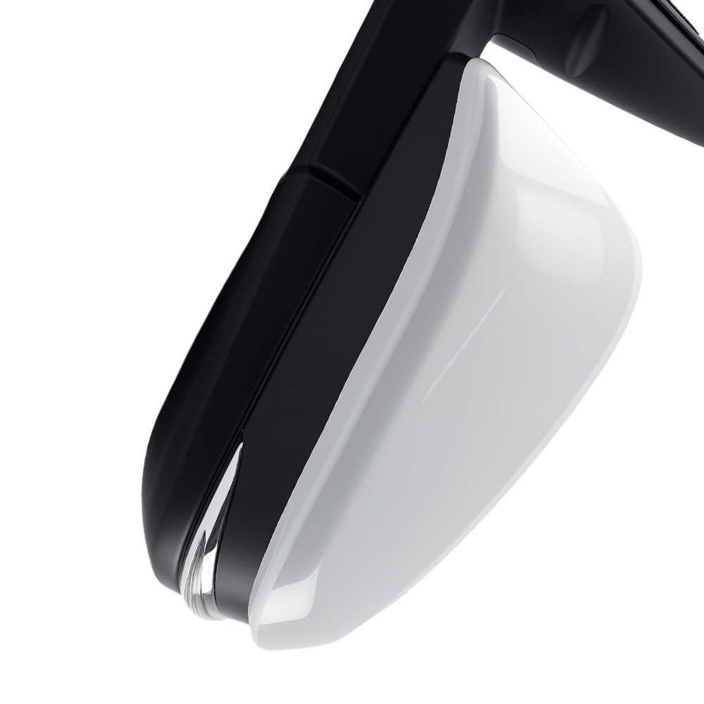 Driver Mirror compatible for Toyota 4Runner Limited 2014-2021 8794035B70 compatible for White Heated