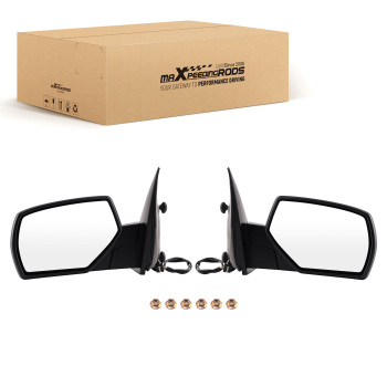 Heated Side Mirror compatible for GMC Sierra 2500 HD 2015-2019 GM1320492 Power Adjust Pair