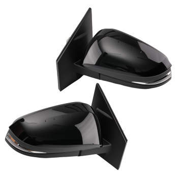 Black Mirror Pair compatible for Toyota RAV4 Limited 2013-2015 879100R080C0 879400R090C0