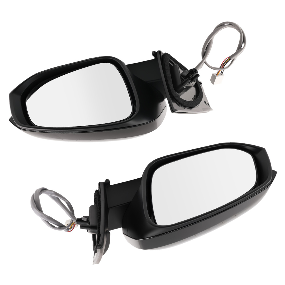 Black Mirror Pair compatible for Toyota RAV4 Limited 2013-2015 879100R080C0 879400R090C0