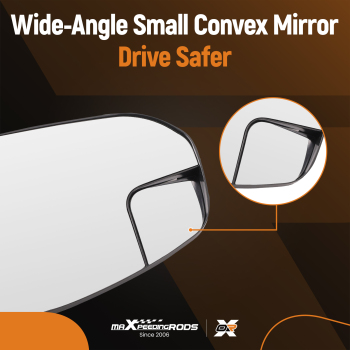 Left Side View Mirror Glass Heated Signal compatible for Toyota RAV4 2016-2018 87961-42D20