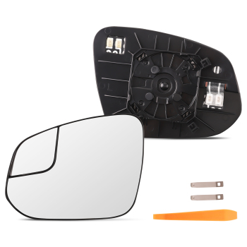 Left Side View Mirror Glass Heated Signal compatible for Toyota RAV4 2016-2018 87961-42D20
