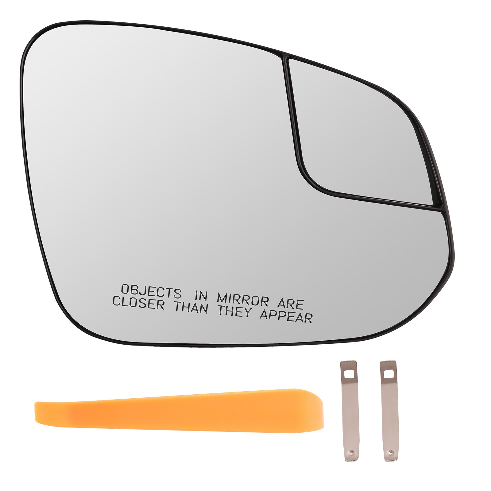 Right Side View Mirror Glass Heated Signal compatible for Toyota