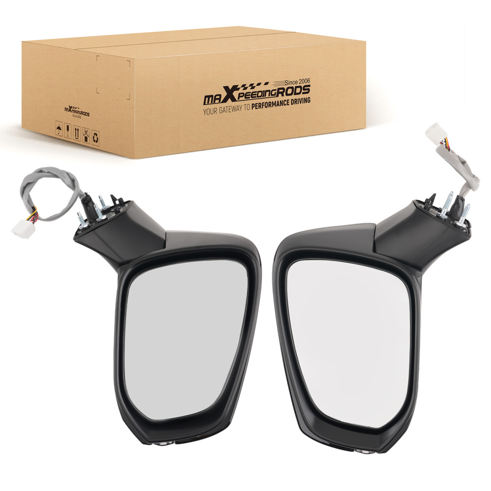 Power Fold Door Mirror compatible for Toyota RAV4 2019-2022 Blind Spot Signal