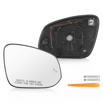 Right Passenger Side Mirror Glass compatible for Toyota RAV4 2013-2018 Tacoma2016-2021