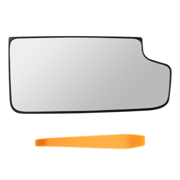 Right Lower Convex Heated Mirror Glass compatible for Chevy Silverado 1500 2500 23444113