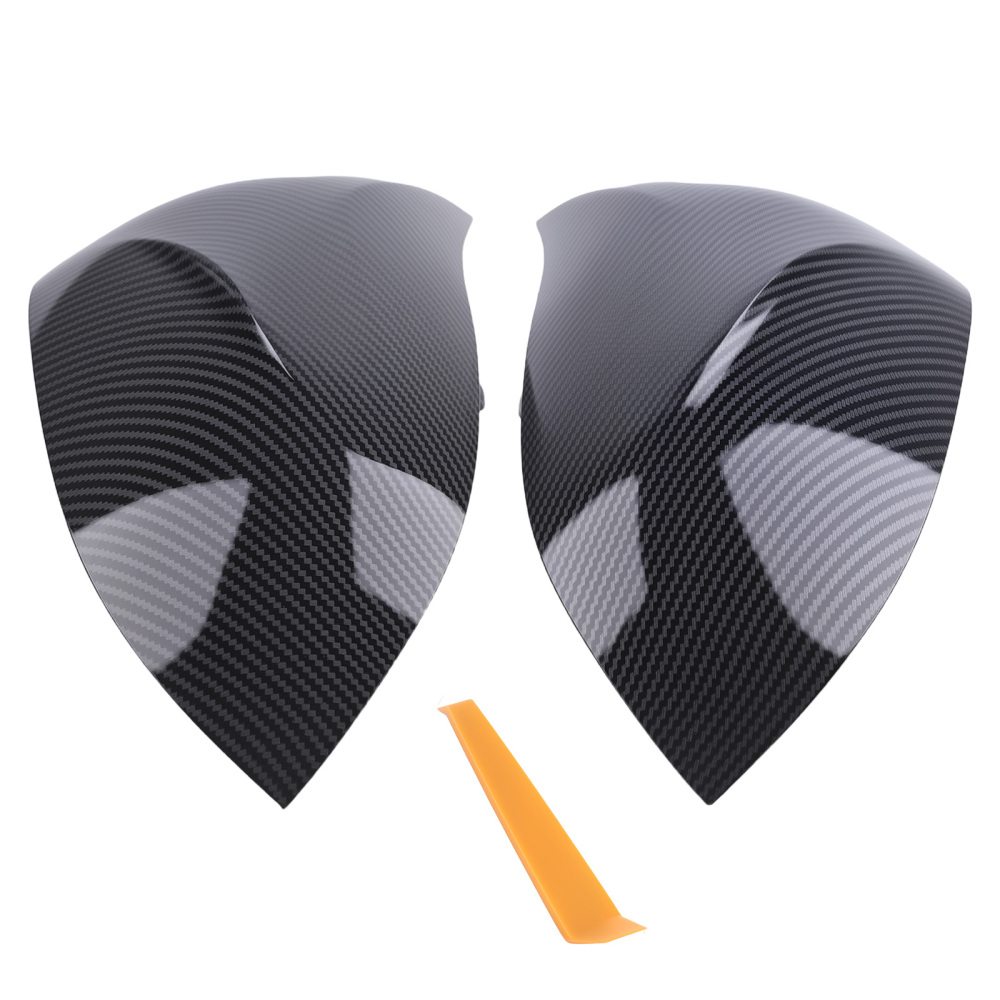 Wing Mirror Cover Cap compatible for BMW X3 X4 X5 X6 X7 2018-2023 51162446965 Black ABS