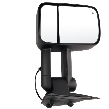 Heated Power Mirror compatible for Chevy Suburban 1500 2000-2002 Extendable Black