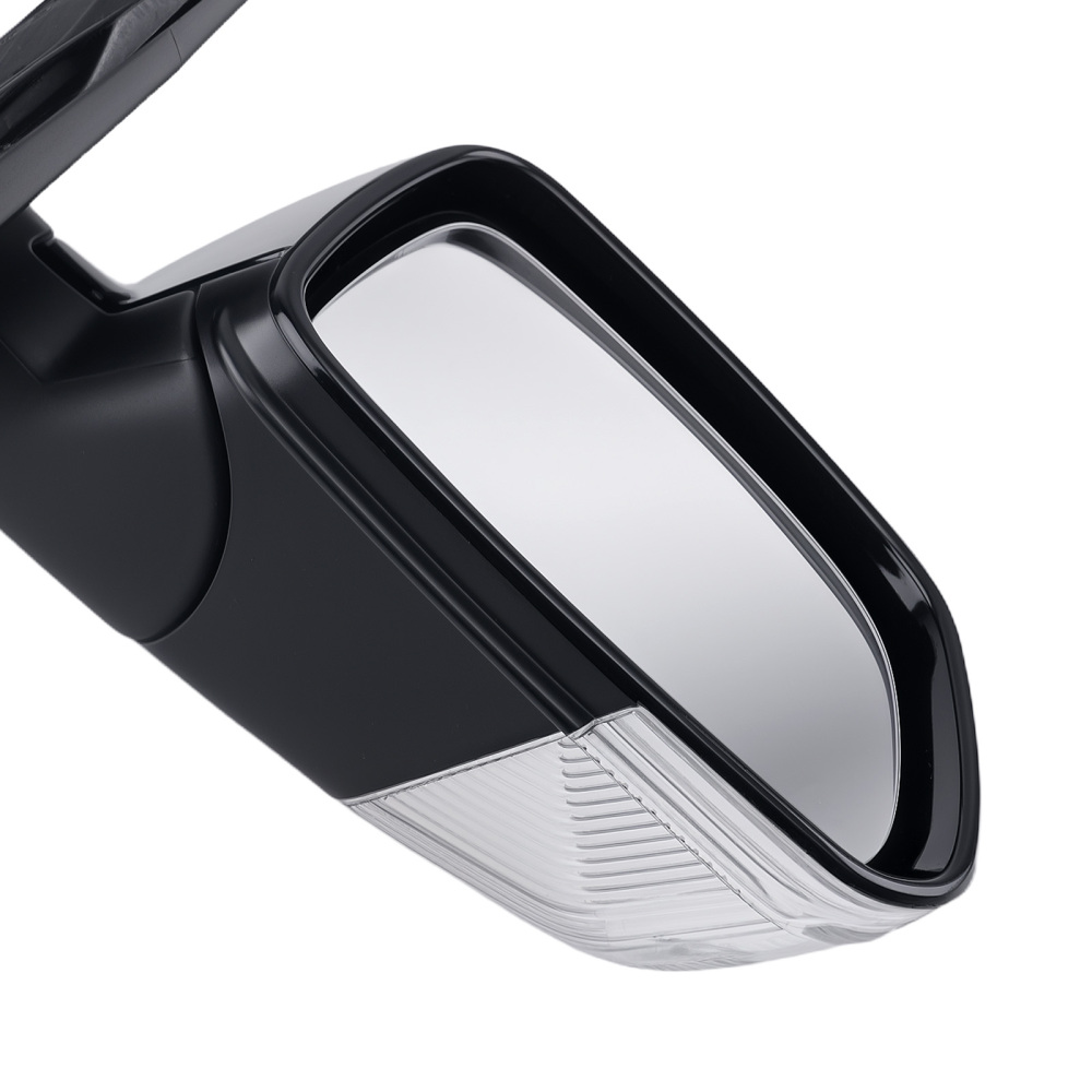 Specchietto Destro Asferico compatibile per VW Polo 9N 1.2-1.9 TDI 2005-2009 Nero