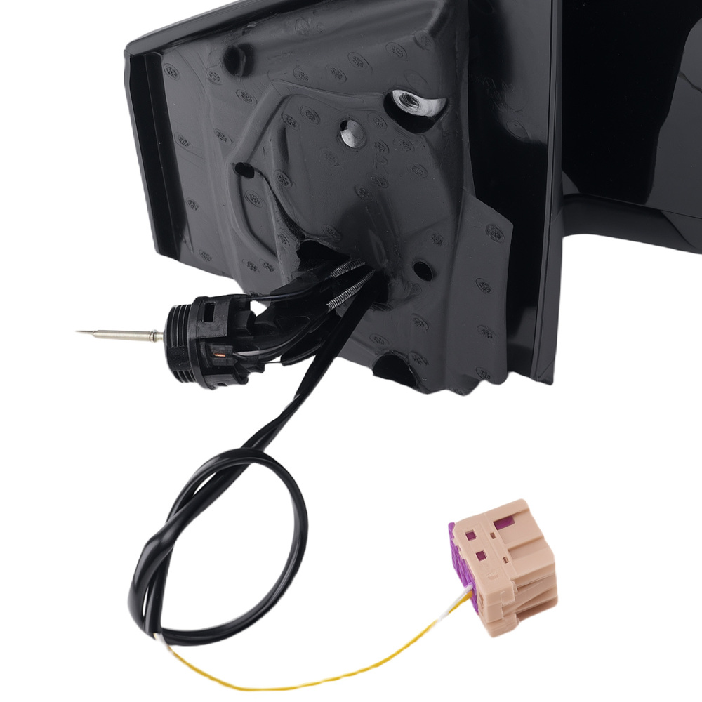 Specchietto Destro Asferico compatibile per VW Polo 9N 1.2-1.9 TDI 2005-2009 Nero