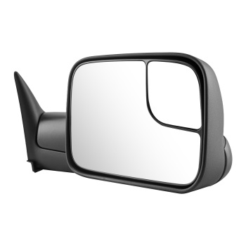 Black Right Side Mirror compatible for Dodge Ram 1500/2500/3500 1994-1997 55076612