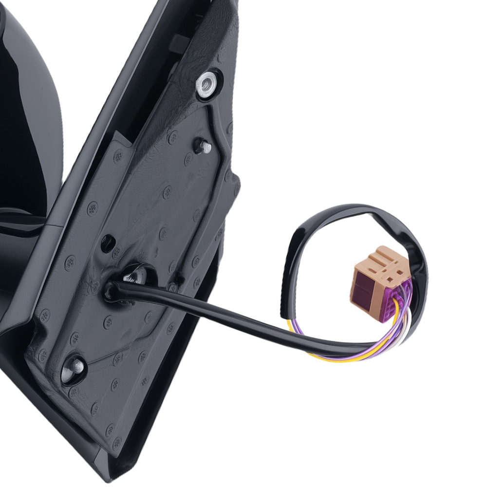 Specchietto Esterno Lato Guida Convesso compatibile per VW Polo 9N 1.9 SDI 01-09 Nero