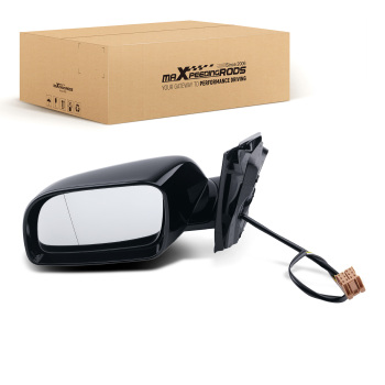 Specchietto Esterno Lato Guida Convesso compatibile per VW Polo 9N 1.9 SDI 01-09 Nero