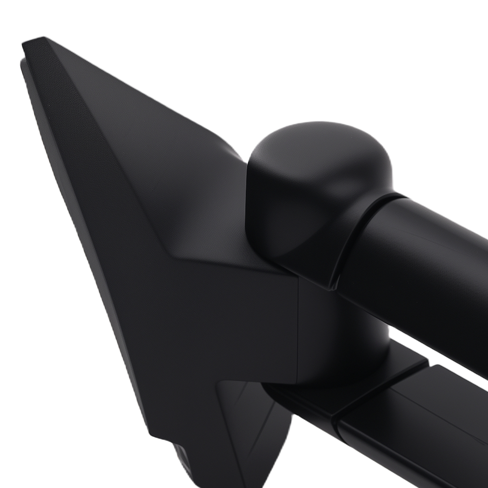 Extendable Mirror compatible for Chevy Avalanche 2007-13 15907123 Manual Fold Black