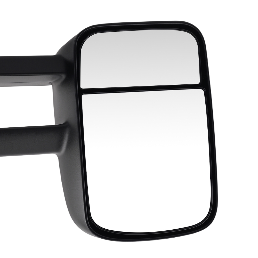 Extendable Mirror compatible for Chevy Avalanche 2007-13 15907123 Manual Fold Black