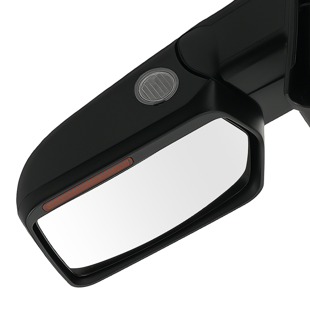 Chrome Heated Side View Mirror compatible for Ford F150 2004-2014 Power LED Signal
