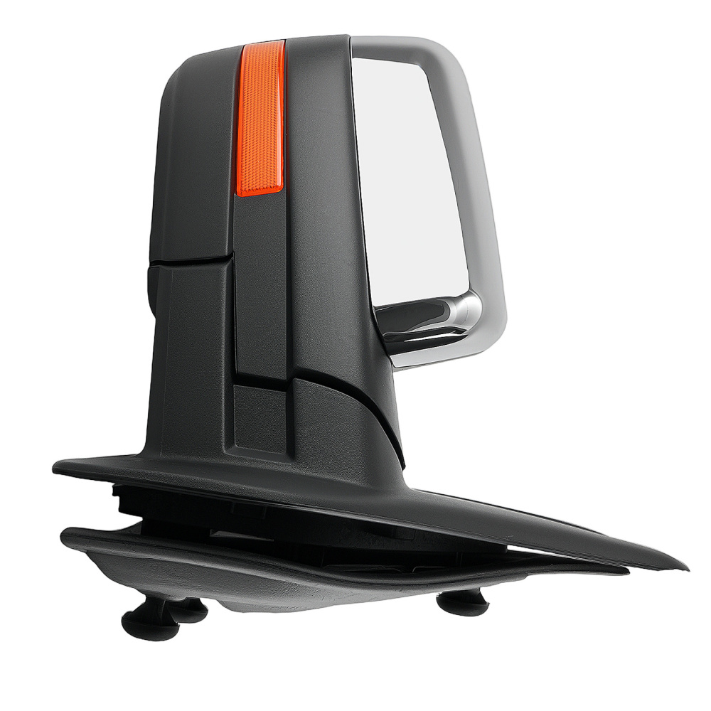 Chrome Heated Side View Mirror compatible for Ford F150 2004-2014 Power LED Signal