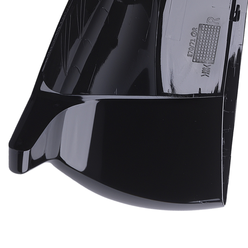 Door Mirror Assembly compatible for BMW X5 E70 X6 E71 07-13 51162182697 Gloss Black Kit