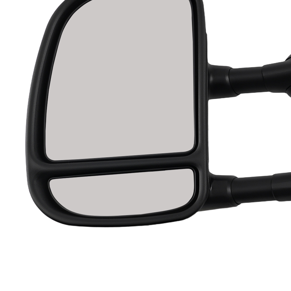 Left Manual Mirror compatible for Ford E150/E250 2003-2014 Manual Black Textured
