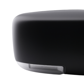 Heated Power Side View Mirror Right compatible for Dodge Ram 1500 2009-2018 Black