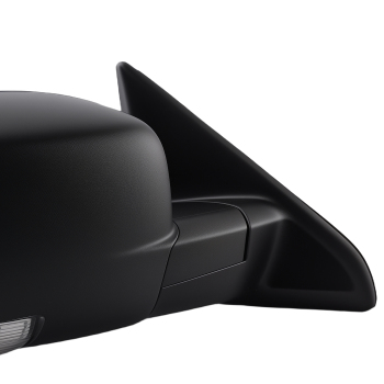 Heated Power Side View Mirror Right compatible for Dodge Ram 1500 2009-2018 Black