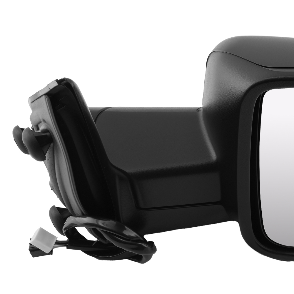 Heated Power Side View Mirror Right compatible for Dodge Ram 1500 2009-2018 Black
