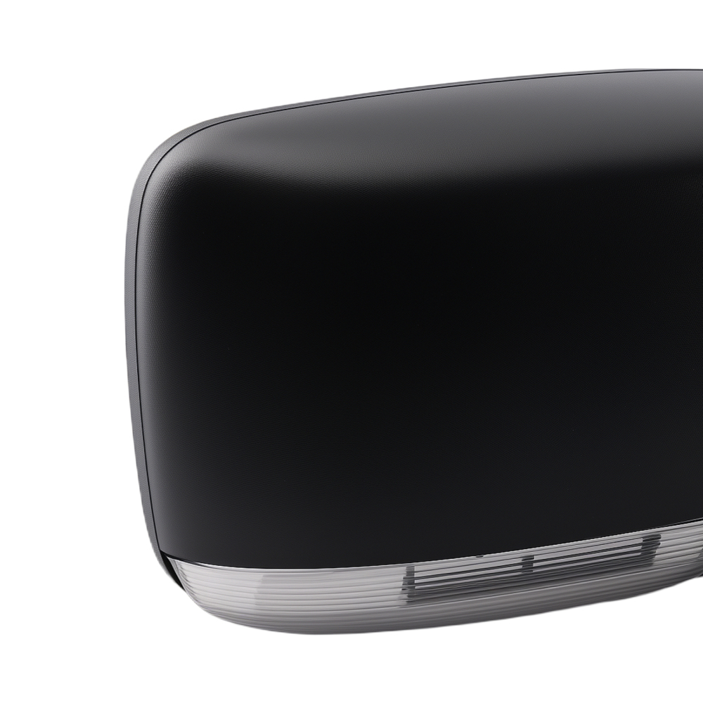 Heated Power Side View Mirror Right compatible for Dodge Ram 1500 2009-2018 Black