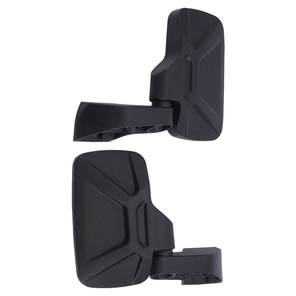 2x Door Mounted UTV Side Mirrors Set compatible for Polaris PRO XD 2000D/2000G/4000D/4000G