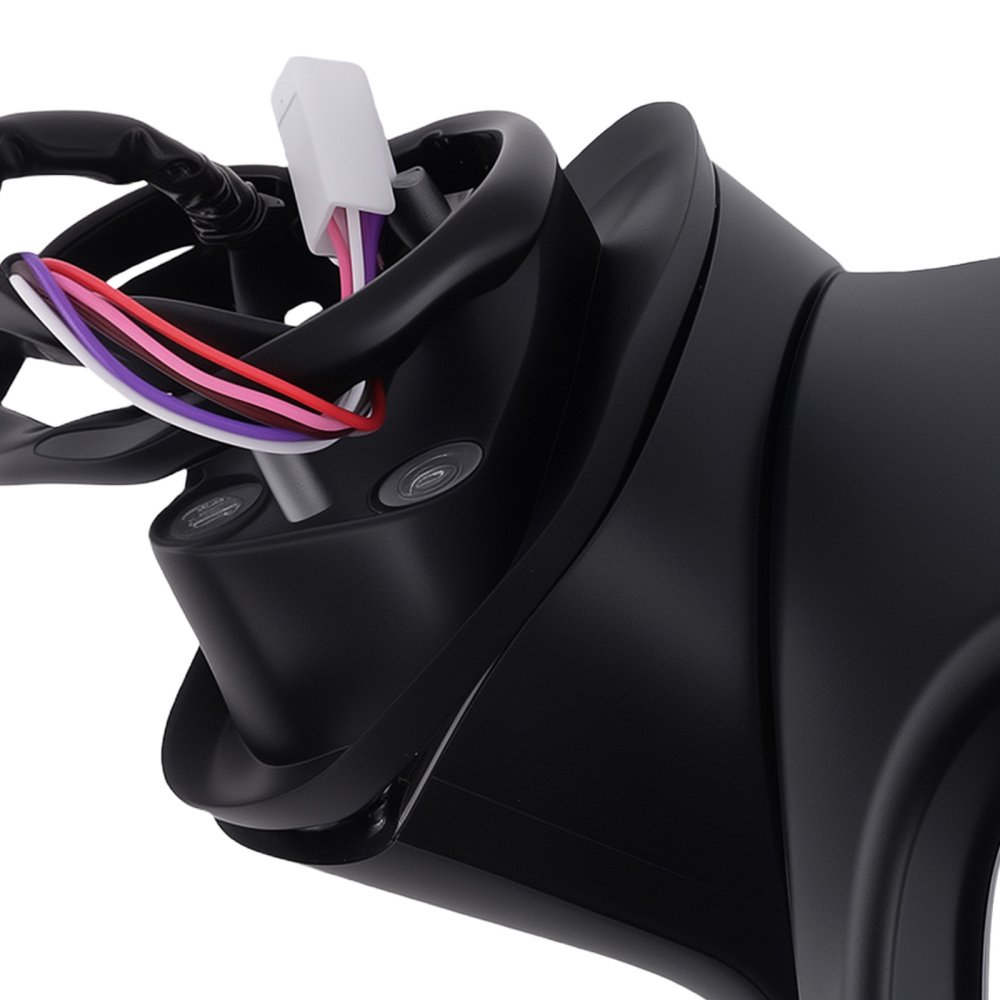 Rear View Mirror Right compatible for Mazda 3 2.0L 2.5L 2014-2016 Power Paintable