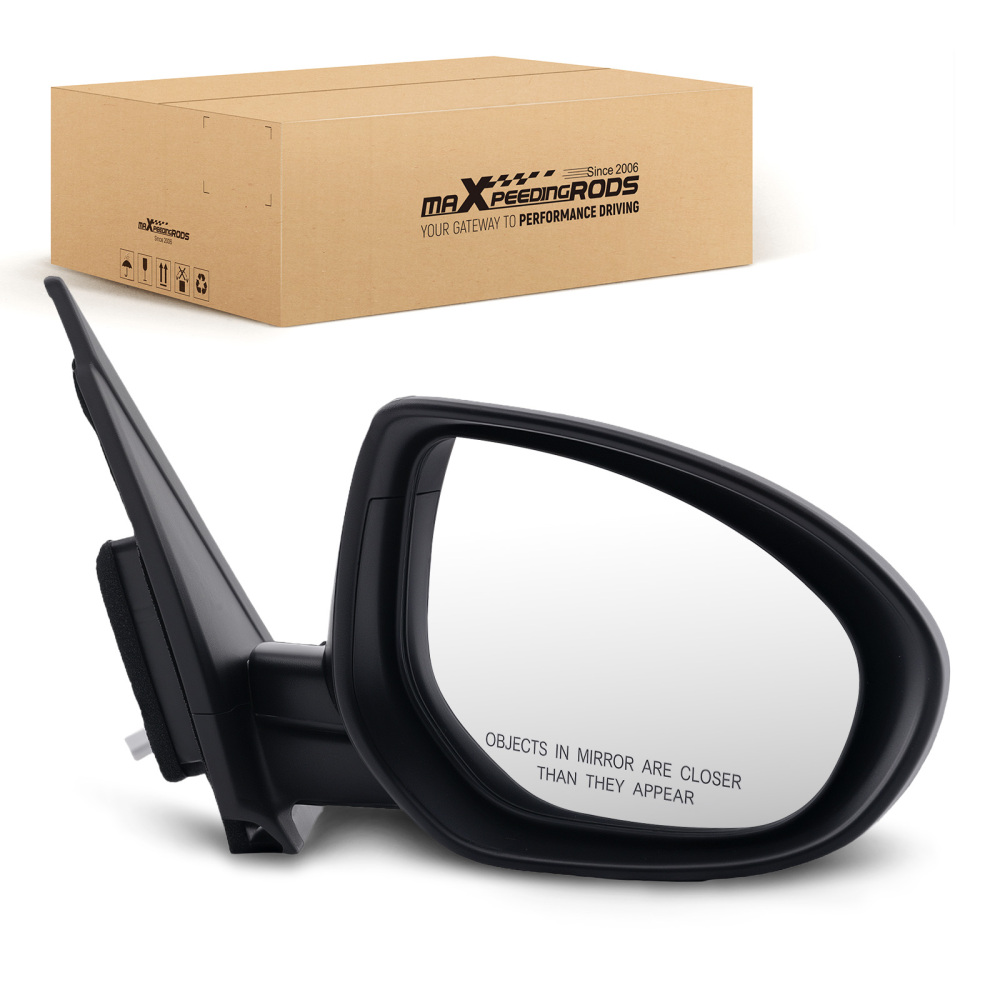 Rear View Mirror Right compatible for Mazda 3 2.0L 2.5L 10-13 Paintable BBM26912ZL
